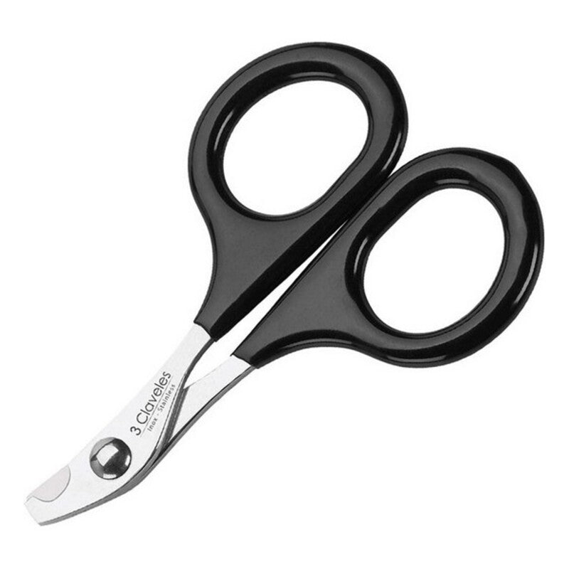 Nail clipper 3 Claveles Black