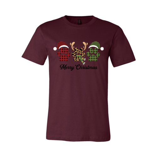 Paw Merry Christmas Shirt