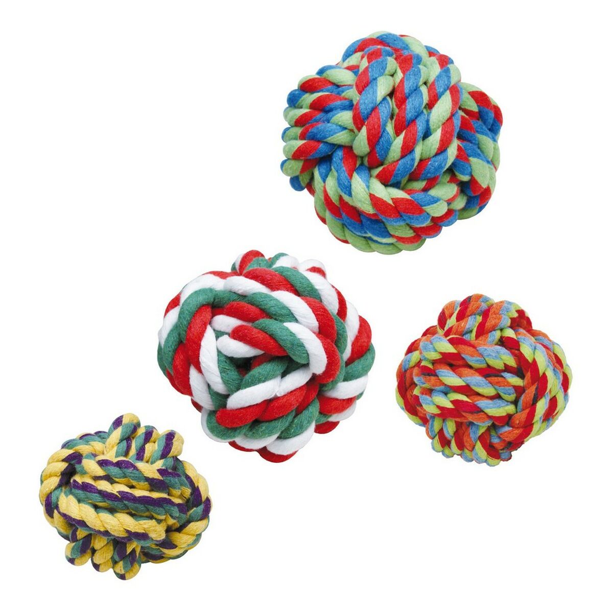 Dog toy Gloria Polyester Cotton Multicolour (6-7 cm)