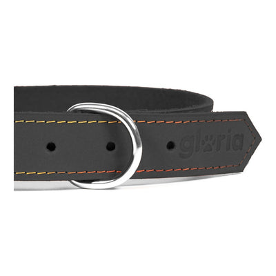 Dog collar Gloria Oasis Black (1,2 x 35 cm)