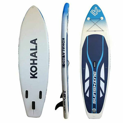 Inflatable Paddle Surf Board with Accessories  Kohala Sunshine White