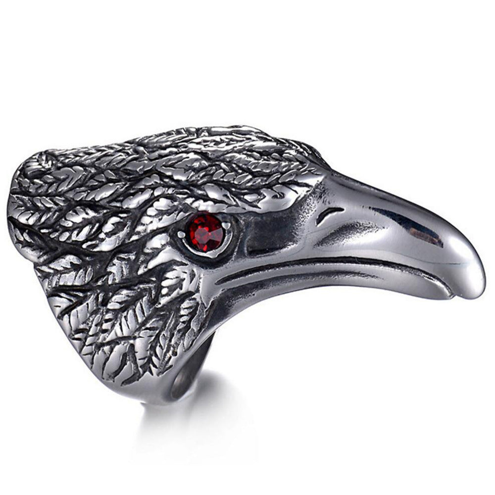 Eagle Head Ring