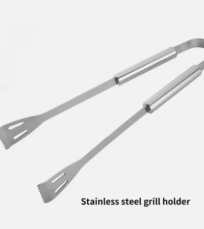 3 PCS Stainless Steel BBQ Grill Utensils Set