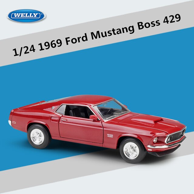 Mustang Boss 429 Alloy Sports Car Model