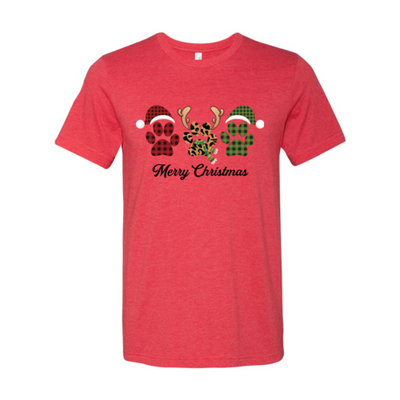 Paw Merry Christmas Shirt