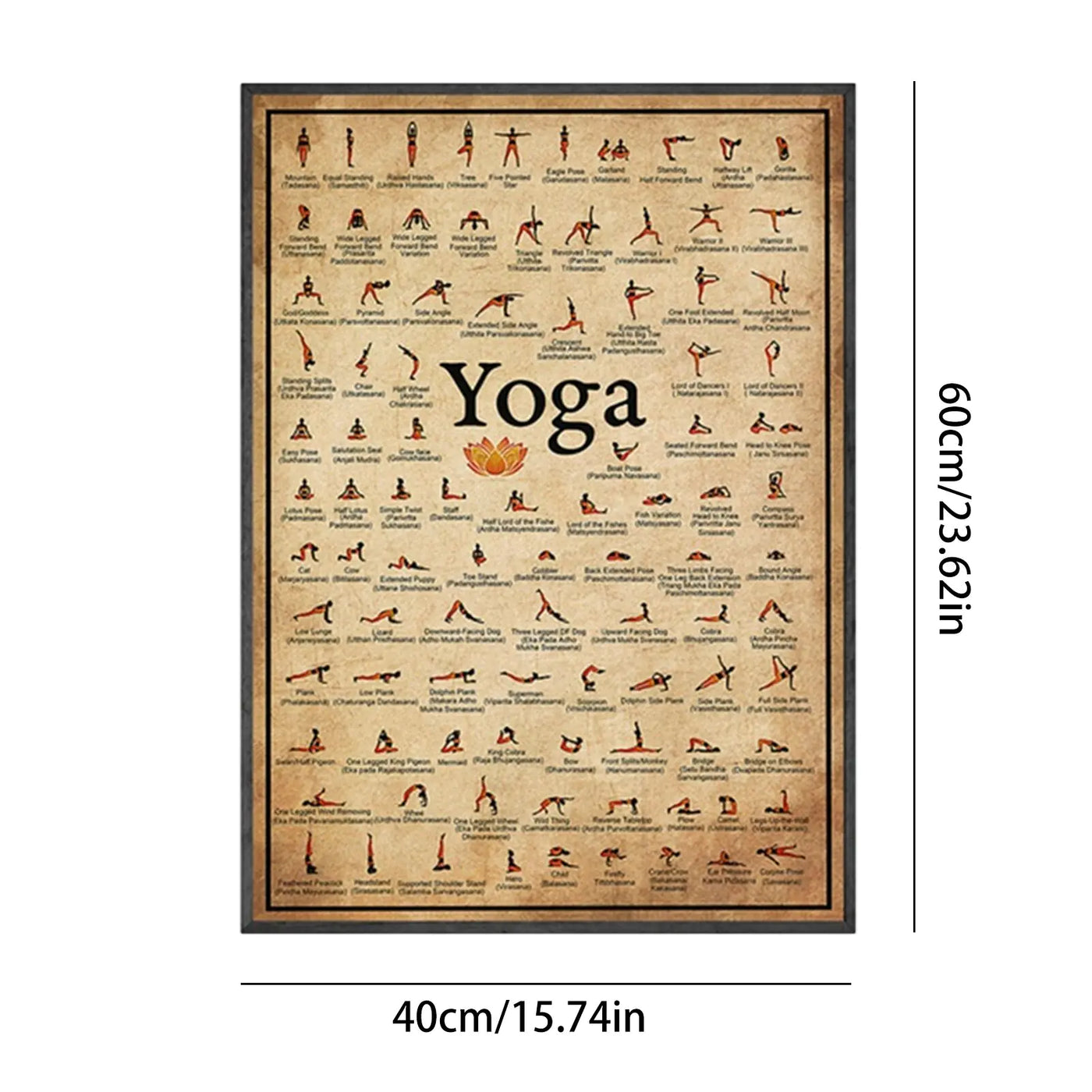 Yoga Poses Poster