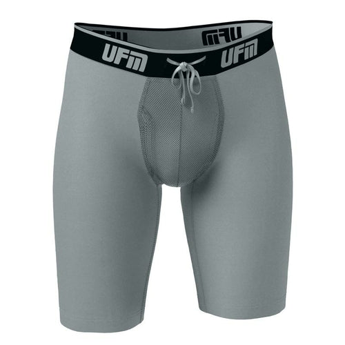 REG Support 9 Inch Boxer Briefs Polyester Available in Black, Gray,