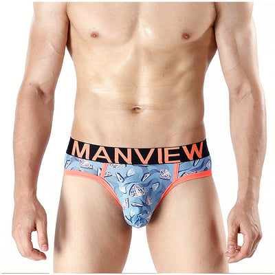 Fashion Bamboo Fiber Fancy Underwear Men