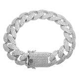 COLT 12MM Silver Cuban Bracelet | 9211431