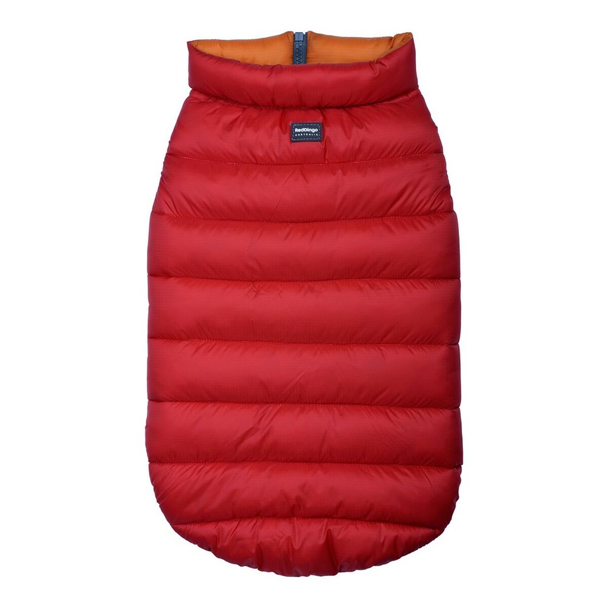 Dog Coat Red Dingo Puffer 50 cm Orange/Red