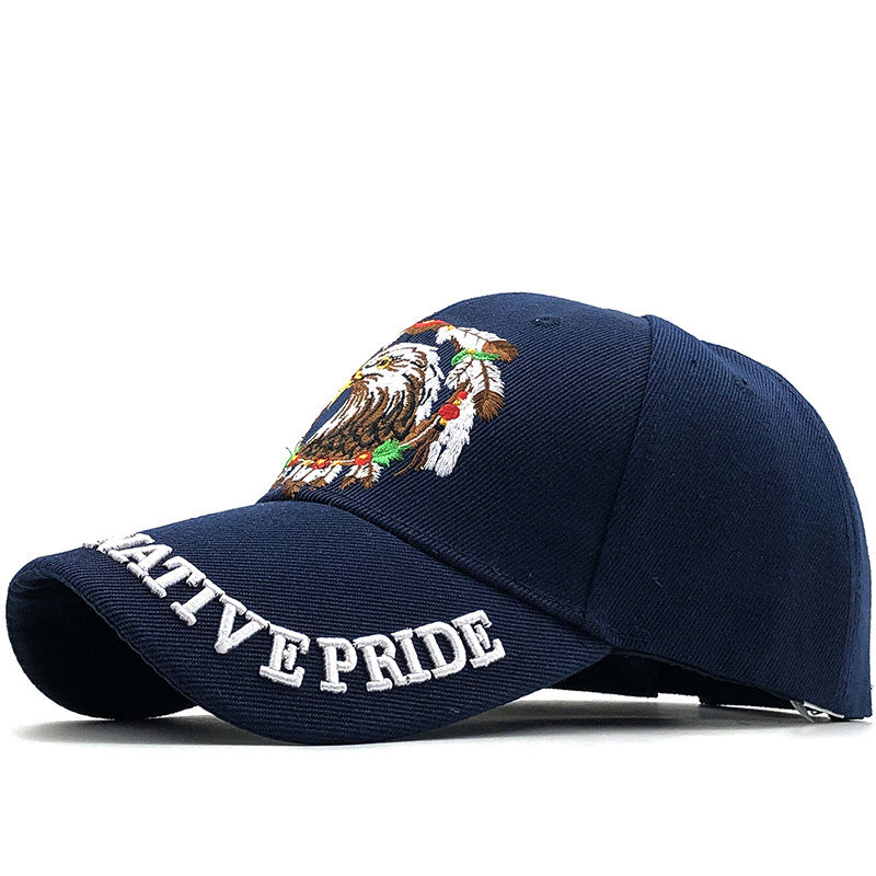 Eagle Embroidered Baseball Cap