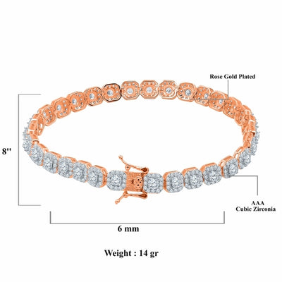 ICECUBE 6 MM SQUARE TENNIS Bracelet | 962481