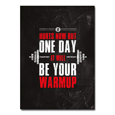 Silk Poster Print Gym Room Fitness Wall Art Pictures For Home Decor