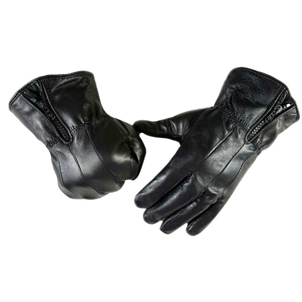 Full Finger Mens Leather Gloves for Winters -Touchscreen warm gloves -