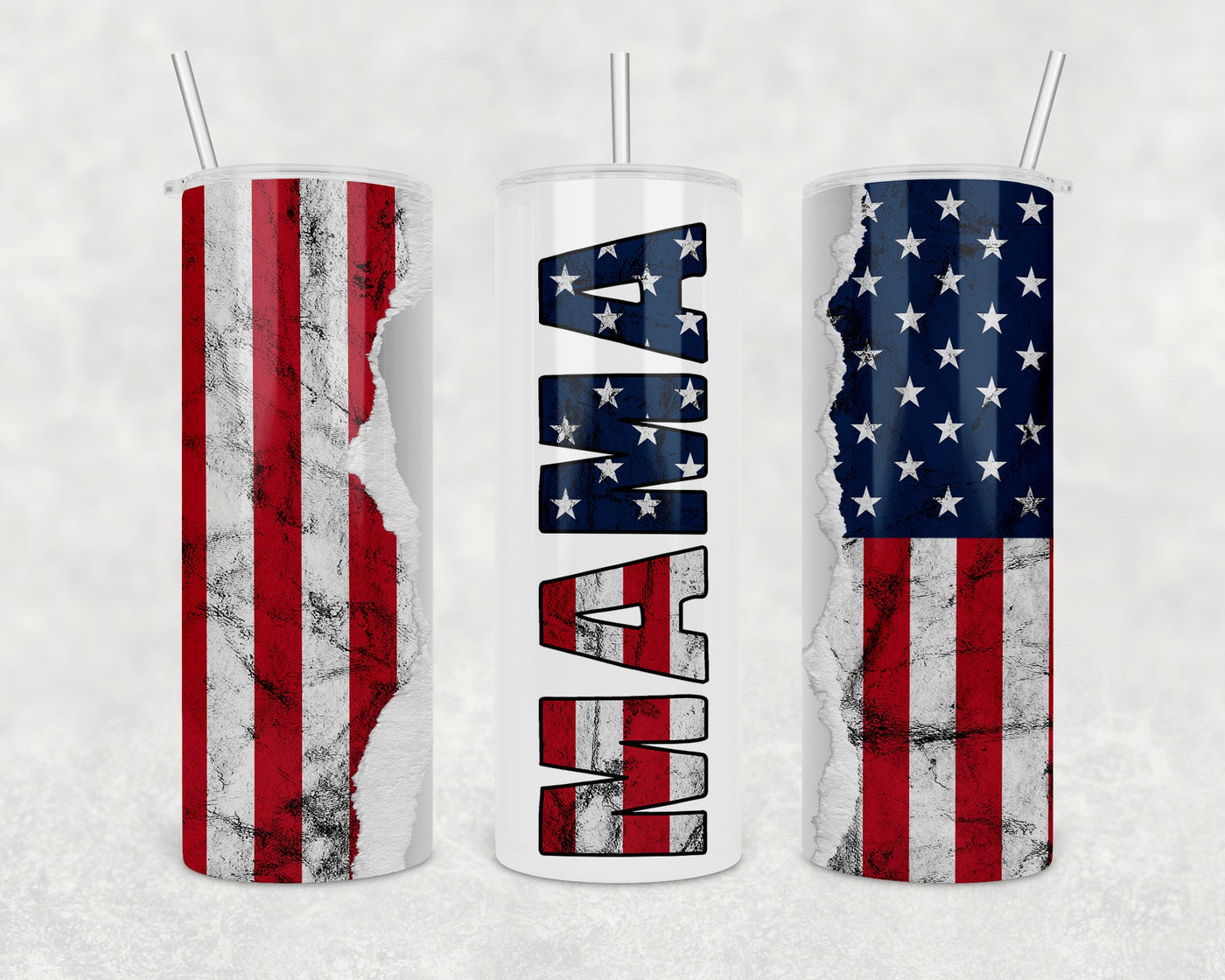 American Mama 20oz Skinny Tumbler