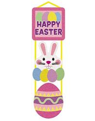 Forum Novelties 309722 Easter Glitter Plaque