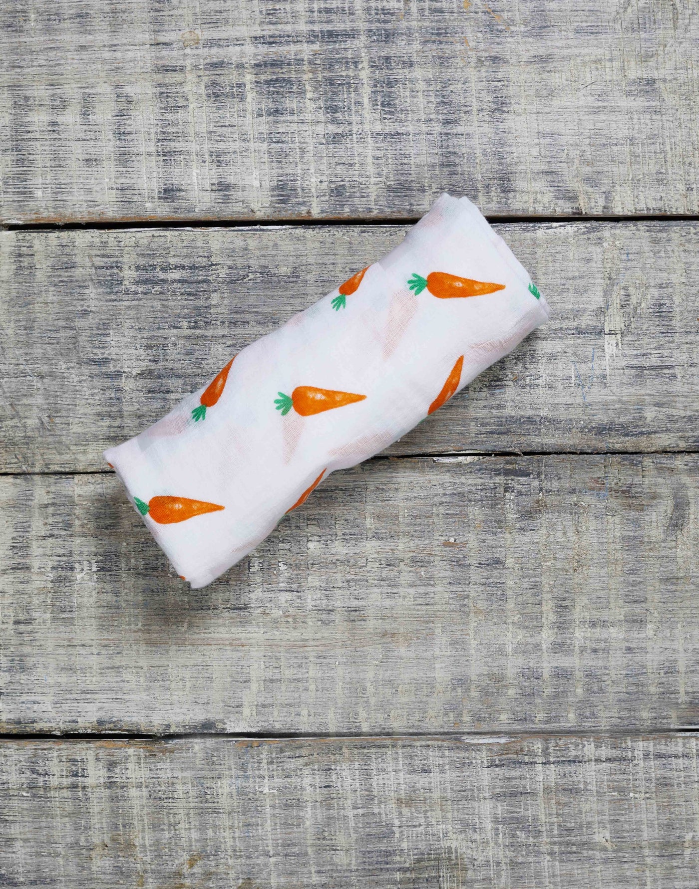 ORGANIC SWADDLE - CARROT