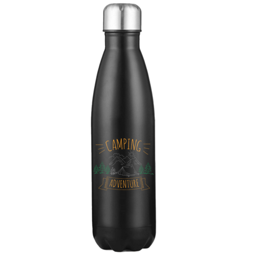 Camping Adventure Stainless Steel Water Bottle