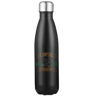 Camping Adventure Stainless Steel Water Bottle