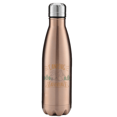 Camping Adventure Stainless Steel Water Bottle