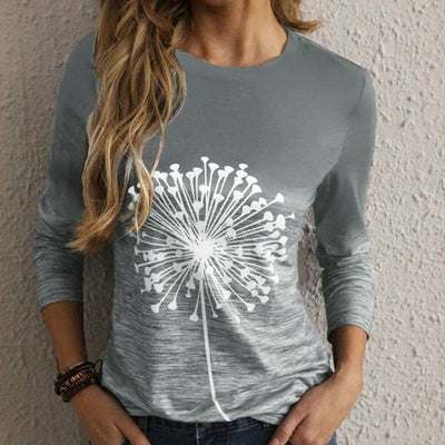 Crew Neck Blouse Streetwear T-Shirt