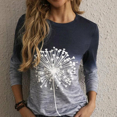 Crew Neck Blouse Streetwear T-Shirt