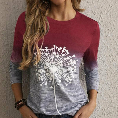 Crew Neck Blouse Streetwear T-Shirt