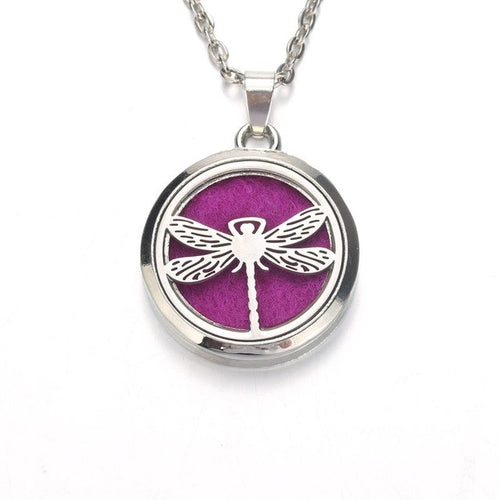 Creative snowflake Aroma Diffuser Necklace Perfume