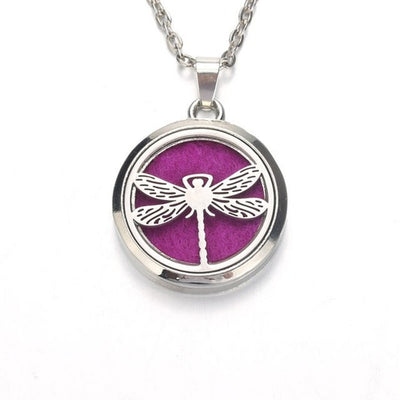 Creative snowflake Aroma Diffuser Necklace Perfume