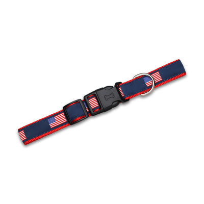 American Flag - Dog Collar