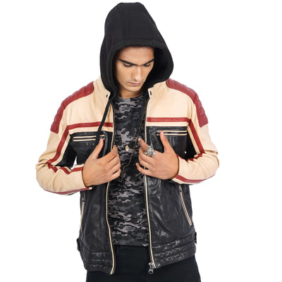 Damian Biker Leather Jacket