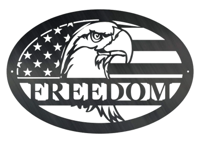 Freedom Eagle - Metal Wall Art