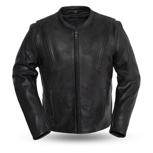 Revolt - Men's Motorcycle Leather Jacket