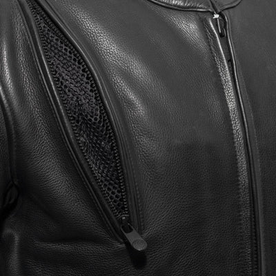 Revolt - Men's Motorcycle Leather Jacket