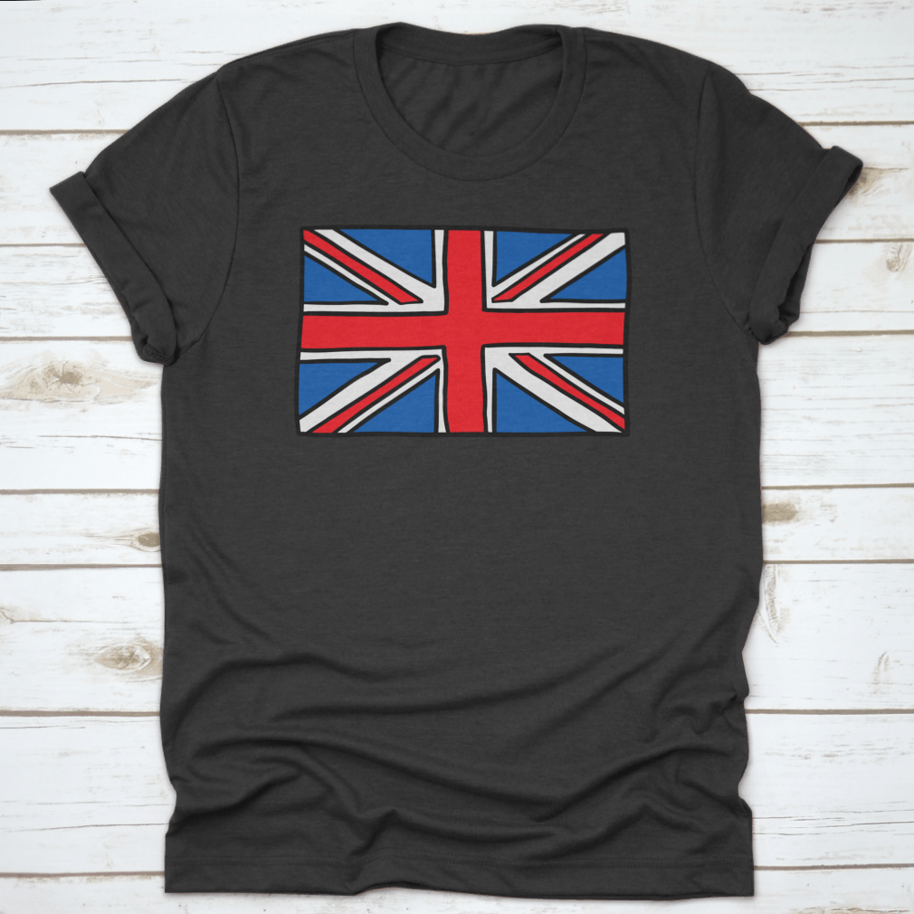 Uk Doodle Flag United Kingdom Shirt