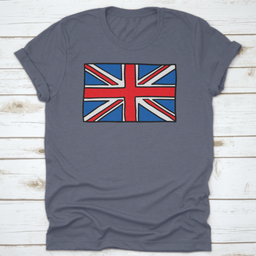 Uk Doodle Flag United Kingdom Shirt