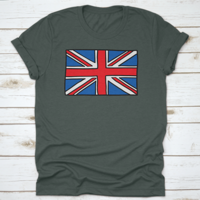 Uk Doodle Flag United Kingdom Shirt
