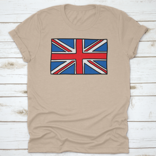 Uk Doodle Flag United Kingdom Shirt