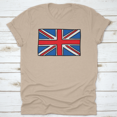 Uk Doodle Flag United Kingdom Shirt