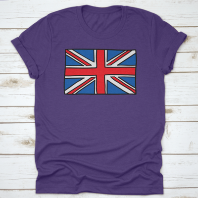 Uk Doodle Flag United Kingdom Shirt