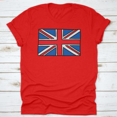 Uk Doodle Flag United Kingdom Shirt