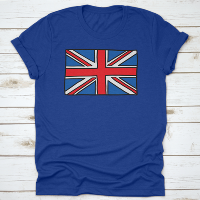 Uk Doodle Flag United Kingdom Shirt