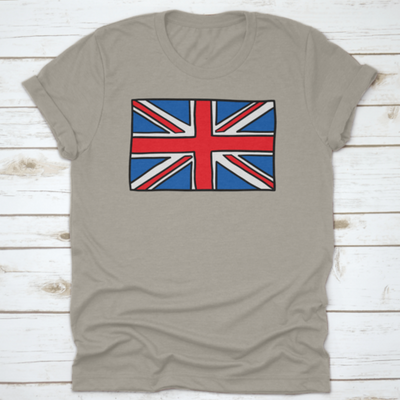 Uk Doodle Flag United Kingdom Shirt