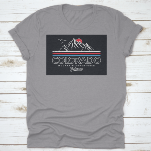 Mountain Illustration, Outdoor Adventure. Vector Graphics For T Shirt