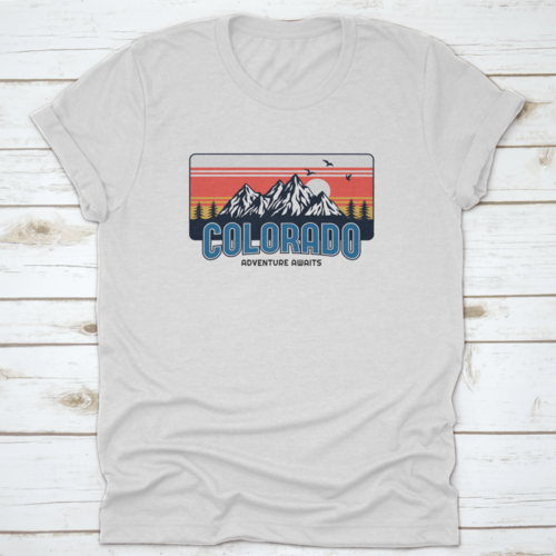 Mountain Illustration, Outdoor Adventure. Vector Graphic For T Shirt