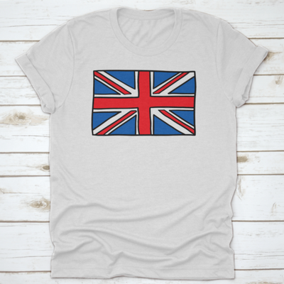 Uk Doodle Flag United Kingdom Shirt