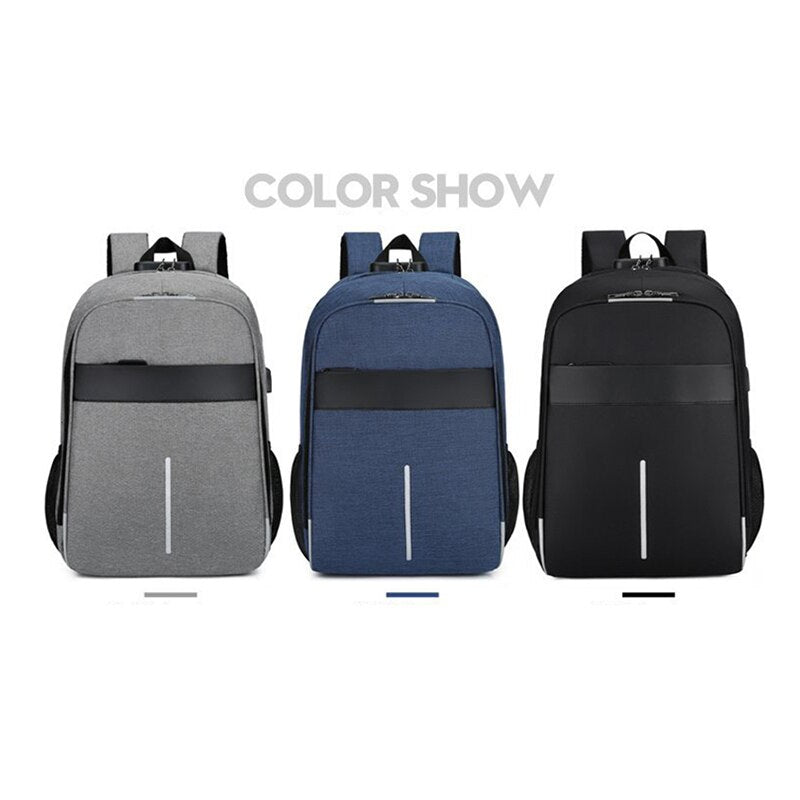 Backpack For Men Multifunctional Waterproof Oxford Cloth Urban Bag For