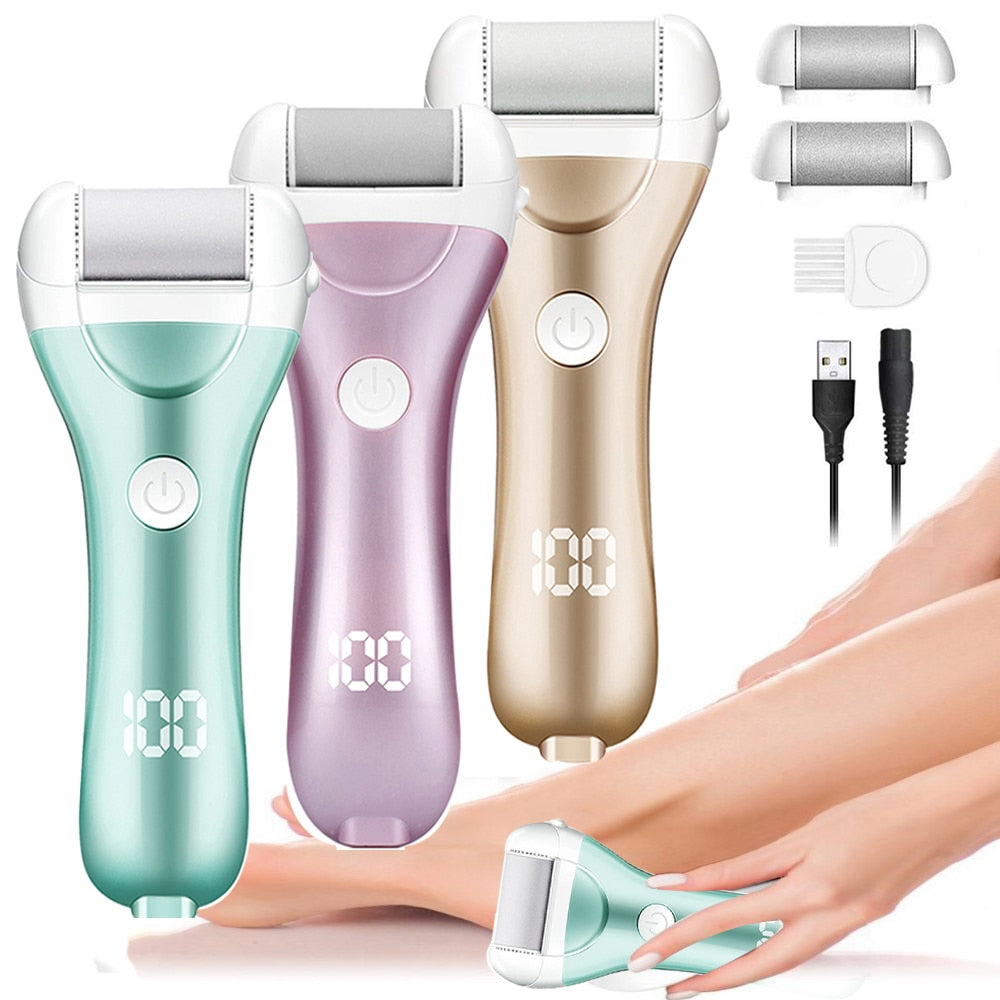 Charged Electric Foot File for Heels Grinding Pedicure Tools