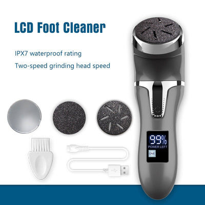 Electric Pedicure Foot Grinder File Callus Remover USB Rechargeable