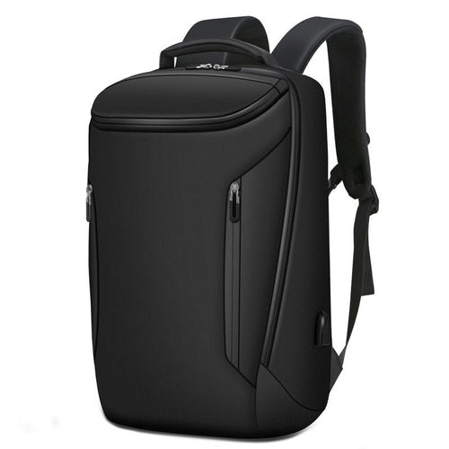 Business Backpack For Men Portable USB Charging Bag Waterproof Oxford